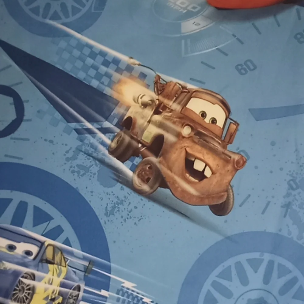 Disney's Pixars Cars One Panel Curtain Size 41.5 x 64